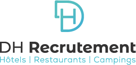 Logo du site de DH recrutement hôtels et restaurants en Vendée